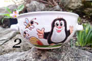 Miska bílá krtek