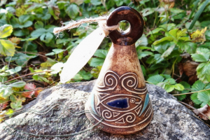 Zvonek plátový ornament