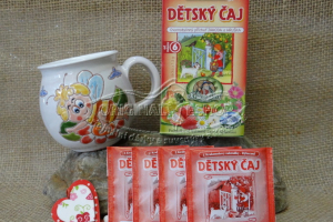 Dětský čaj jahoda a hruška