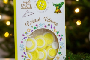 Mýdlové knoflíky do šatníku s vůní Maroko - vánoční edice