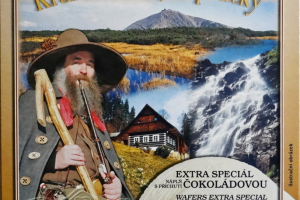 Krakonošovy oplatky velké - extra speciál čokoláda