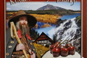 Krakonošovy oplatky velké - višně v čokoládě