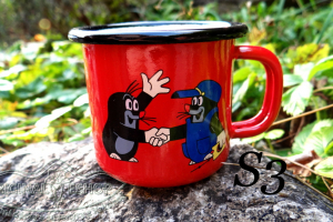 Plecháček Krtek Ø 6cm 130ml