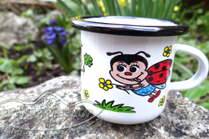 Plecháček Ø 5cm 80ml Berušky