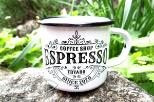 Plecháček Ø 5cm 80ml Espresso 6