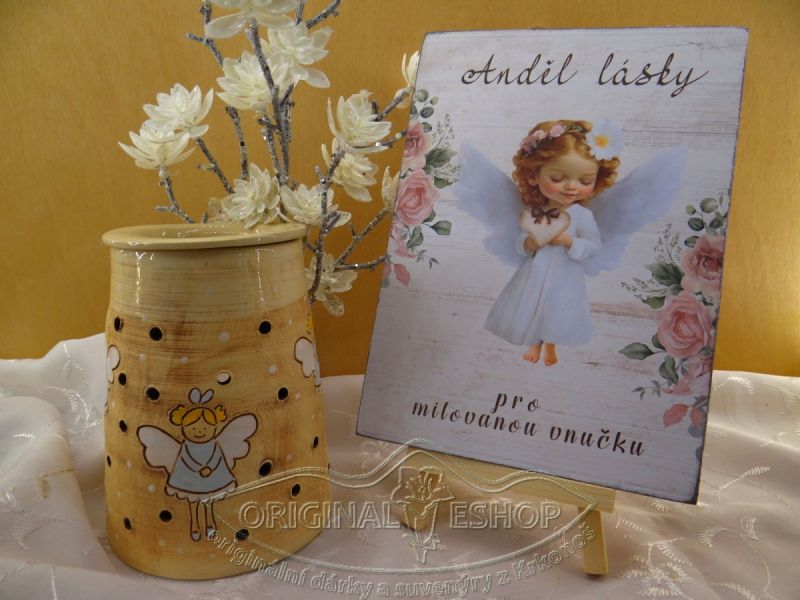 Anděl lásky pro milovanou vnučku