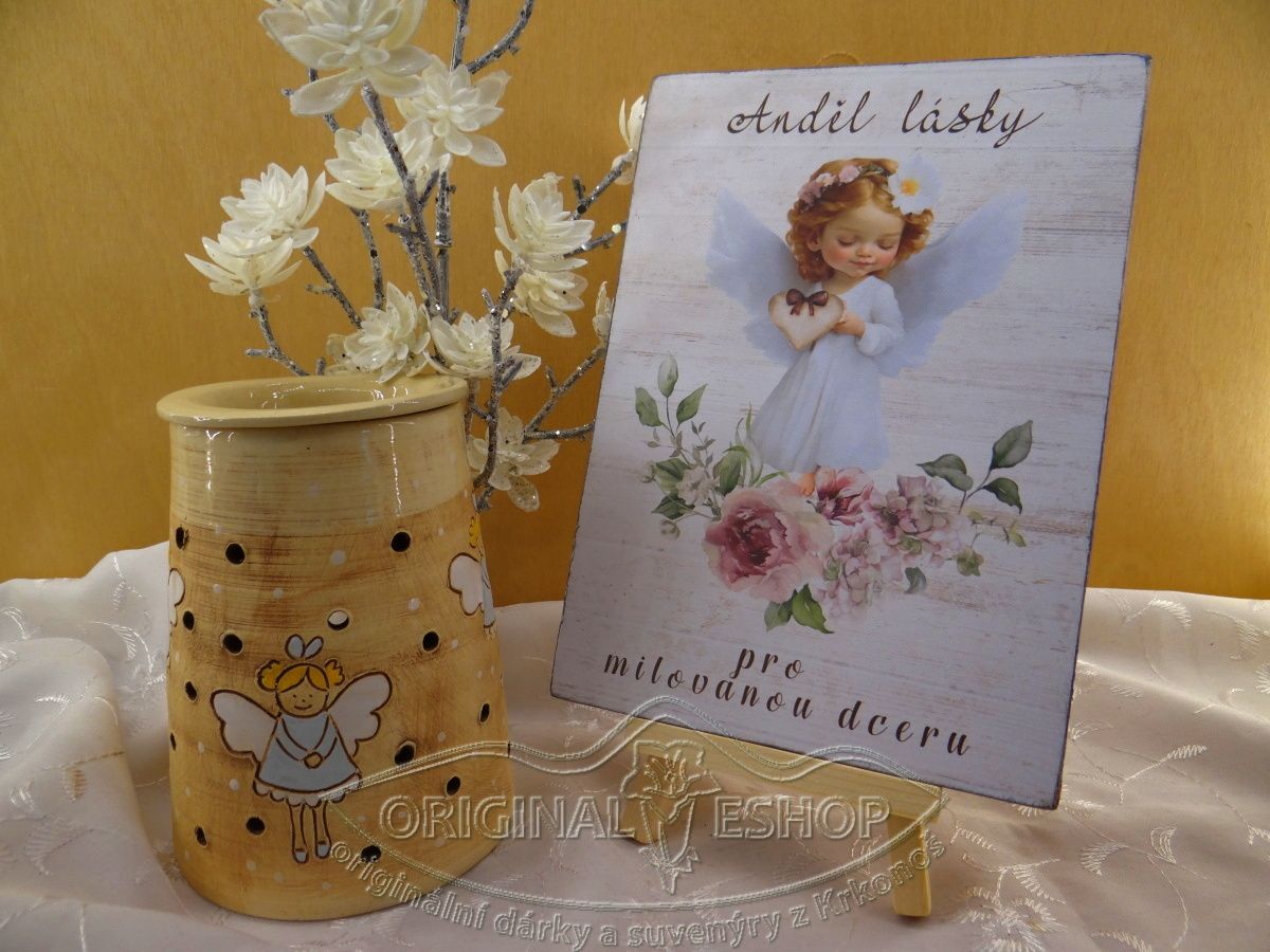 Anděl lásky pro milovanou dceru