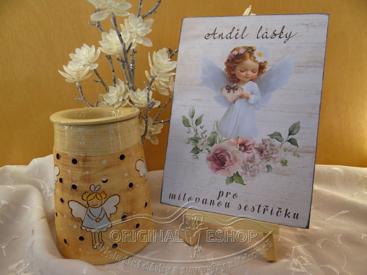 Anděl lásky pro milovanou sestřičku.