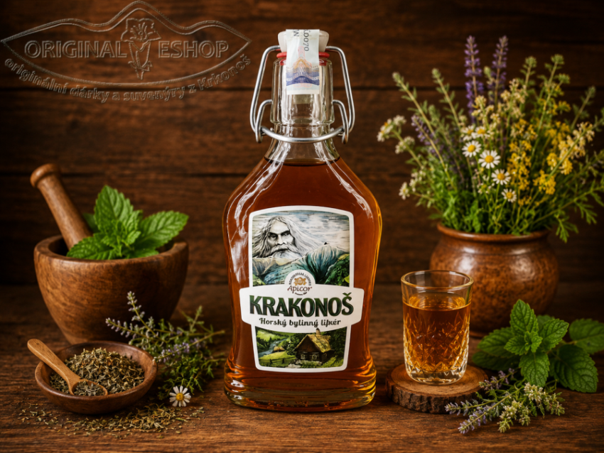 Krakonoš s pákovým uzávěrem 200ml