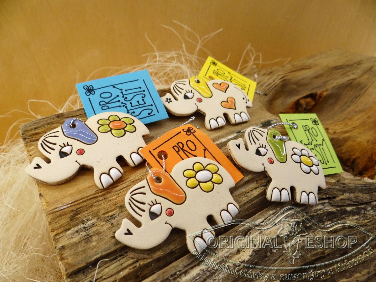 "Pro štěstí" sloník