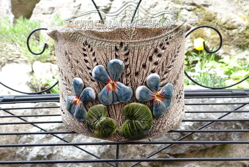 Obal s fialkami - není skladem