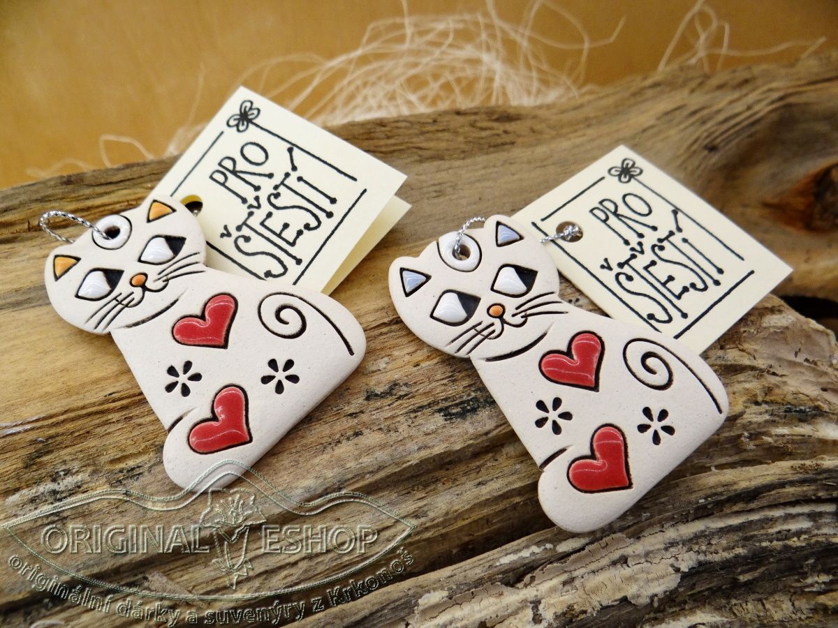 "Pro štěstí" kočička