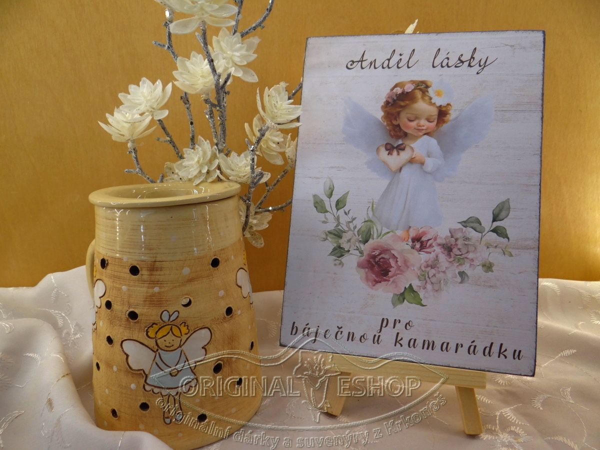 Anděl lásky pro báječnou kamarádku