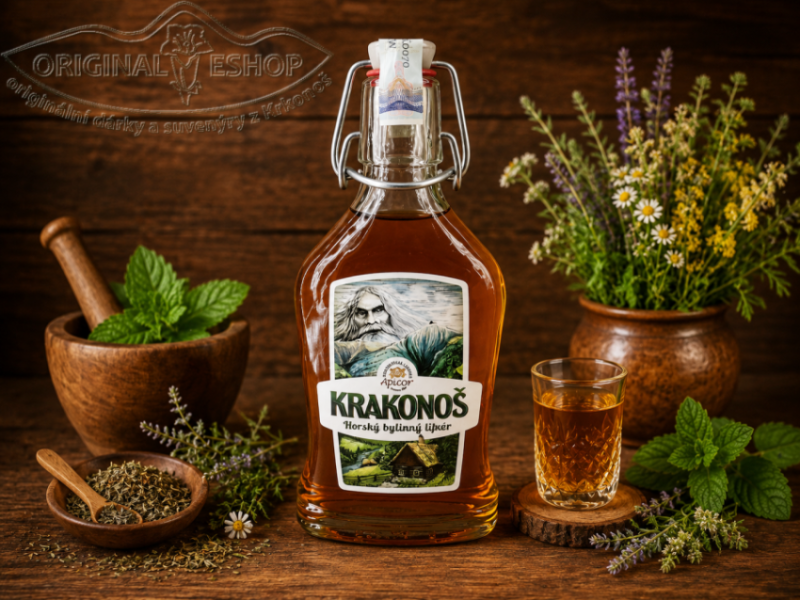 Krakonoš s pákovým uzávěrem 200ml